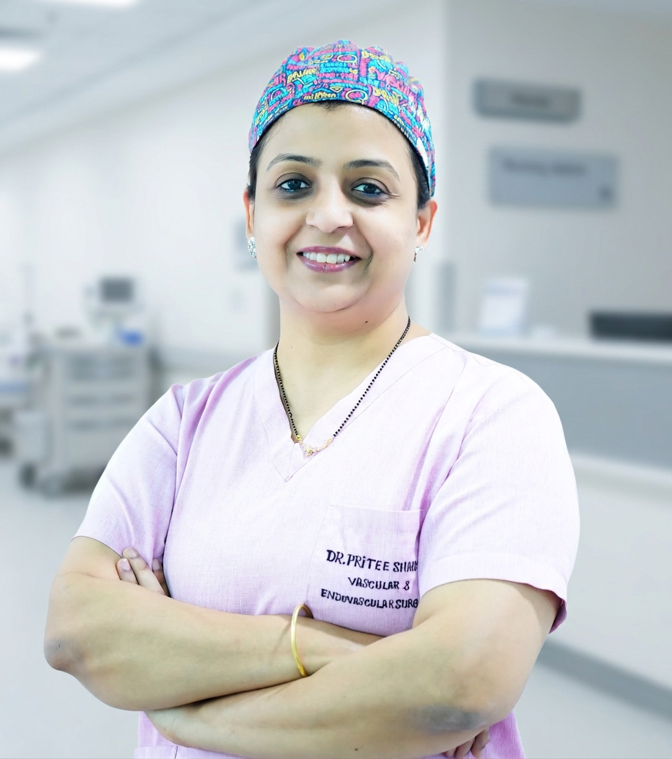 Dr. Pritee Sharma — Vascular & Endovascular Surgeon, Renova Century Hospital Hyderabad